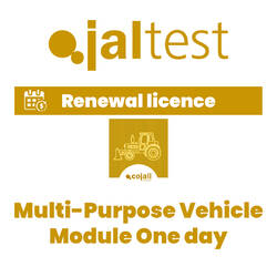 Jaltest 29095 Multi-Purpose Vehicle Module - Activation of licence of use - One day
