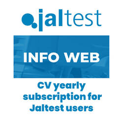 Jaltest 70604037 INFO Web. CV yearly subscription for Jaltest users