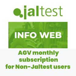 Jaltest 70604025 INFO Web. AGV monthly subscription for Non-Jaltest users