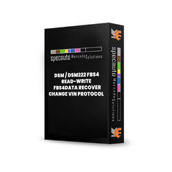 Spec-Auto - DSM / DSM222 FBS4 Read / Write FBS4 Data / Recover / Change VIN protocol
