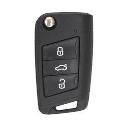 VW MQB 2015 فليب مفتاح بعيد شل 3 أزرار HU66