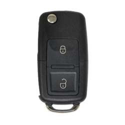 Volkswagen Remote Key shell 2 Buttons With Header