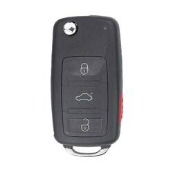 Volkswagen VW Touareg Flip Remote Key 4 Buttons 315MHz PCF7947 Transponder