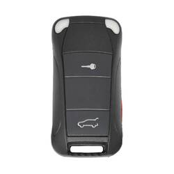 Porsche Flip Chave Remota 2 + 1 Botão