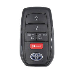 Toyota Sienna 2021 Chave Remota Inteligente Genuína 4+1 Botão 312.11/314.35MHz 8990H-08020 / 8990H-08021