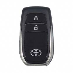 Chave remota inteligente original Toyota Innova com 2 botões, 433,58/434,42 MHz