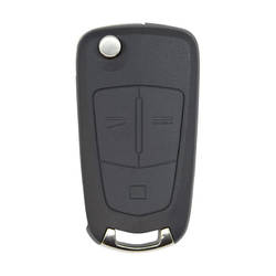 Chevrolet Captiva Flip Remote Key Shell 3 botões Lâmina DWO5