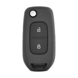 Coque de clé télécommande REN, 2 boutons, couleur blanche