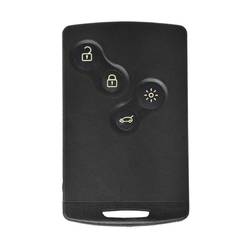 Coque de carte à distance REN Fluence Megane3 Clio4 4 boutons avec lame de clé d'urgence NSN14