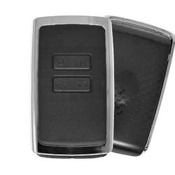 REN Megane4 Talisman Espace5 Coque de Carte à Puce 4 Boutons Couleur Noir