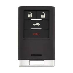 Cadillac Akıllı Uzaktan Anahtar Kabuğu 3+1 Düğmeler