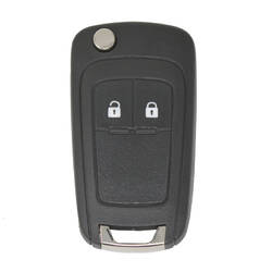 Chevrolet Cruze- Opel Astra J Flip Remote Key 2 Buttons 433MHz FCC ID: 5WK50079