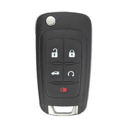 Chave Remota Chevrolet Camaro Flip 4+1 Botões 433MHz