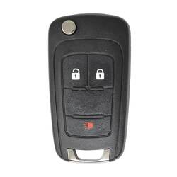 Chevrolet Camaro Flip Remote Key Shell 3 botões