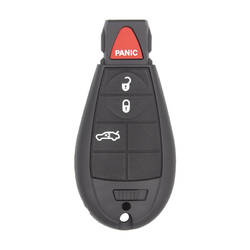 Jeep Dodge Chrysler Fobik Remote Key 3+1 Buttons Sedan Trunk Button Type FCC ID: M3N5WY783X - IYZ-C01C