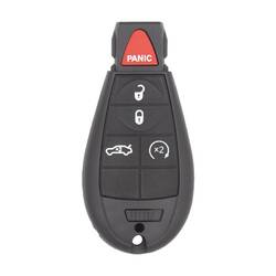 Jeep Dodge Chrysler Fobik Remote Key 4+1 Button Sedan Trunk and Start Button Type 433MHz FCC ID: M3N5WY783X - IYZ-C01C