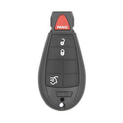 Jeep Dodge Chrysler Fobik Remote Key 3+1 Buttons SUV Trunk Button Type 433MHz FCC ID: M3N5WY783X - IYZ-C01C