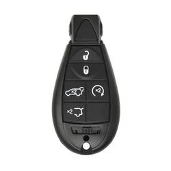 Chrysler Jeep Dodge Fobik Remote Key Shell 5 botões sem pânico