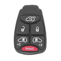 Chrysler Remote Rubber 6 Кнопка