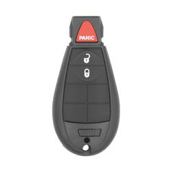 Jeep Cherokee 2014-2022 Fobik Remote Key 2+1 Button 433MHz 4A - PCF7961M FCC ID: GQ4-53T