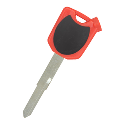 Honda Motorbike Transponder Key Shell Red Color Type 5