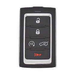 Jeep Grand Wagoneer 2022-2023 Smart Remote Key 4+1 Buttons 433MHz 68377534AB / 68469565AA