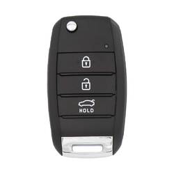 Chave remota original flip KIA Rio 2021 3 botões 433MHz 95430-H0500