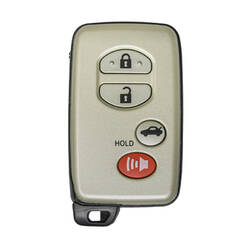 Toyota Aurion 2010 Smart Remote Key 3+1 Botões 433MHz 89904-33431