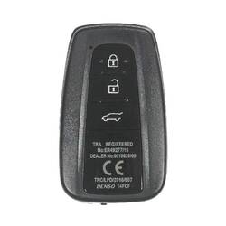 Toyota Land Cruiser Prado 2018 chiave a distanza astuta genuina 433MHz 89904-60L80