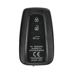 تويوتا لاند كروزر برادو 2018-2019 مفتاح ريموت اصلي ذكي 3 ازرار 89072-60G20