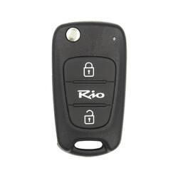 KIA Rio 2007+ Flip Remote Key 2 Botões 433MHz 95430-1G760