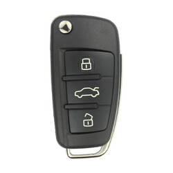 Audi A3 2015+ Flip Remote Key Prossimità Tipo 3 Bottoni 433MHz MQB48 Transponder