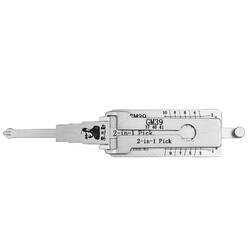 Оригинальный инструмент декодера выбора Lishi 2-в-1 GM39-AG 10 Cuts B102