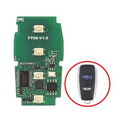 Lonsdor FT06-7000D 4 pulsanti 433MHz Subaru 8A Smart Key PCB
