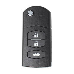 Xhorse VVDI Key Tool VVDI2 Wire Remote Key 3 botões Mazda Style XKMA00EN