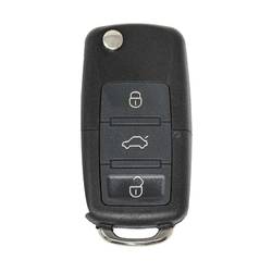 Face to Face Universal Copier Flip Remote Key 3 Buttons Adjustable Frequency VW Type RD150T