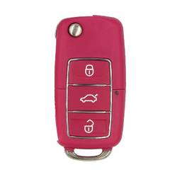 Face to Face Universal Copier Flip Remote 3 Buttons Adjustable Frequency VW Pink Type