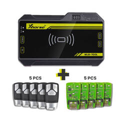 Xhorse XDMLB0 VVDI MLB Tool Add Key VAG MLB + 5 PCs Xhorse XSMA41EN MLB Smart Remote PCB 3 Buttons with Shells