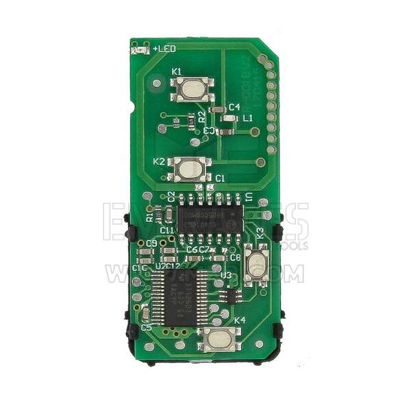 Carte de circuit imprimé de clé intelligente de rechange Toyota Lexus 4 boutons 315 MHz ASK 271451-0140