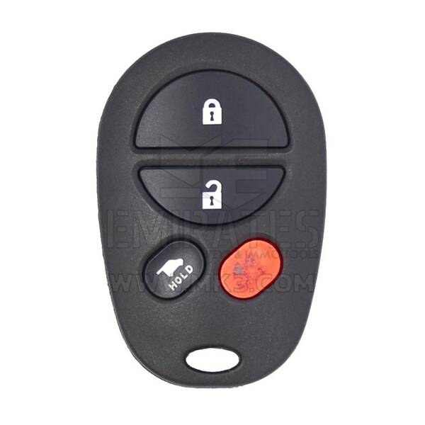 Toyota Remote Key 3+1 Button 315MHz FCCID: GQ43VT20T