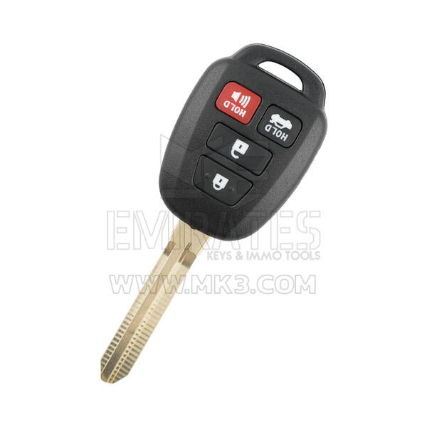 Toyota Corolla 2014-2015 Remote Key 314.35MHz 4 Buttons FCC ID: HYQ12BE