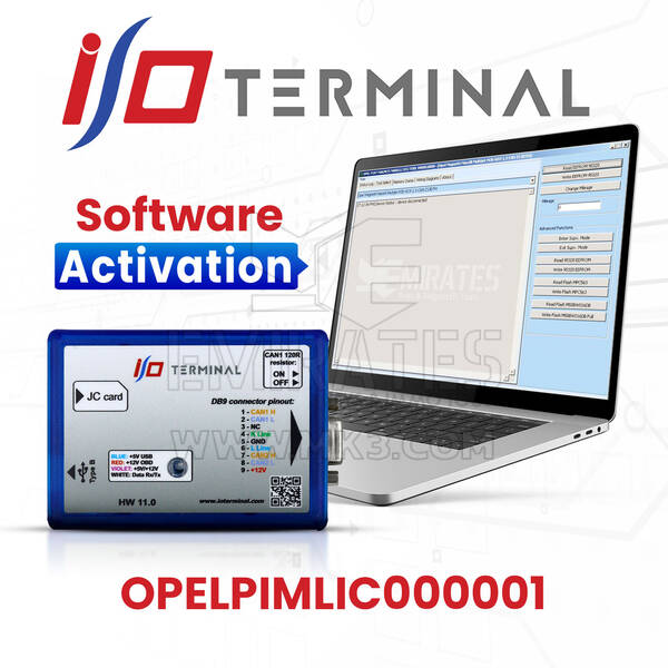 I/O Terminal Multi Tool OPELPIMLIC000001 Activation