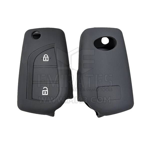 Toyota Flip Remote Key 2 Düğmeler İçin Silikon Kılıf