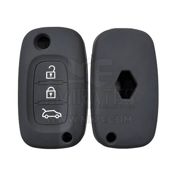 Coque en silicone pour REN Flip Remote Key 3 boutons