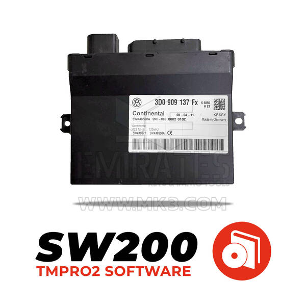TMpro SW 200 - Volkswagen, Audi, Porsche KESSY Continental, Siemens-VDO