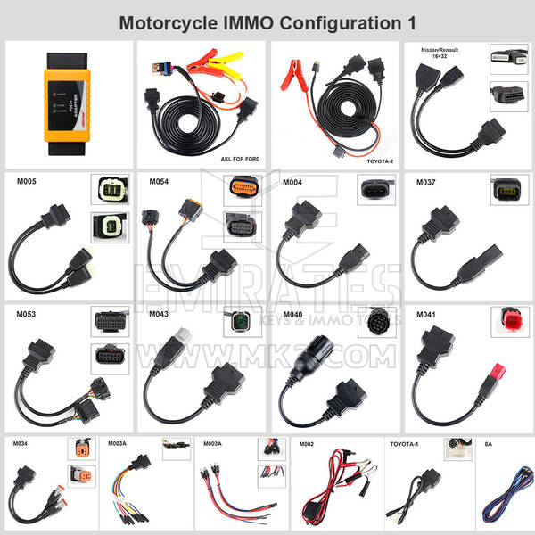 Configurazione 1 del kit OBDStar MOTO Immo