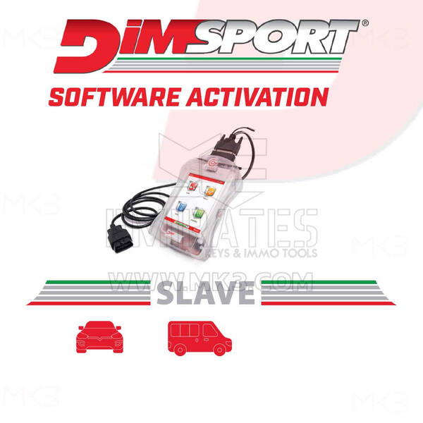 Dimsport - NEW GENIUS SLAVE - CAR & LIGHT COMMERCIAL VEHICLE (AV99NFPGC09-01) Activation