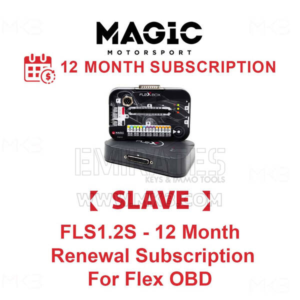 MAGIC FLS1.2S - 12 Month Renewal Subscription For Flex OBD Slave