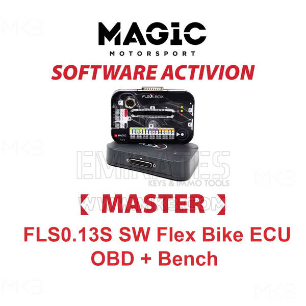 MAGIC FLS0.13M SW Flex Bike ECU OBD + Bench Master Software Authorization Activation