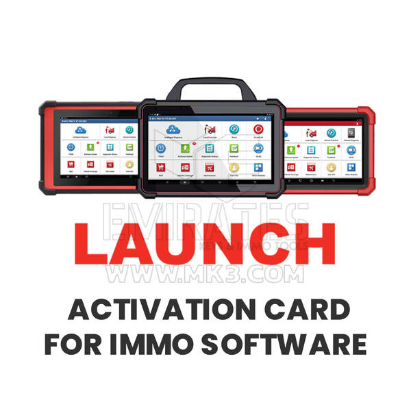 Запуск - Карта активации программного обеспечения IMMO (Карта для сканеров)